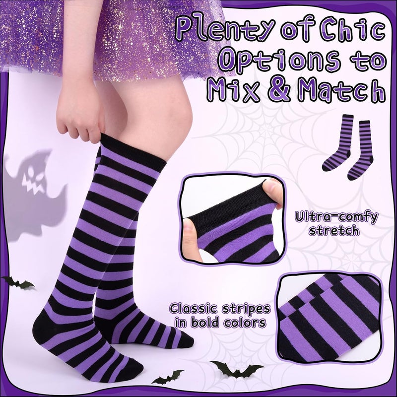 Lainlight Store Knee High Socks for Women Casual Tube Knee Socks Elasticity Long Stockings Halloween Accessories - Image 3